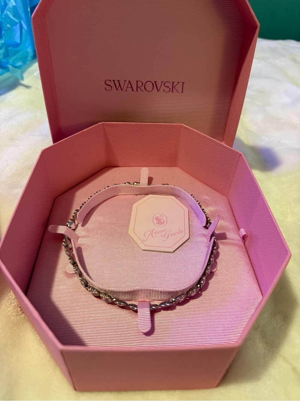 Swarovski Ariana Grande Necklace with Pink Accents 5720857